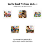 Wellness Stickers for Everyday Encouragement – Pack 1 hero image
