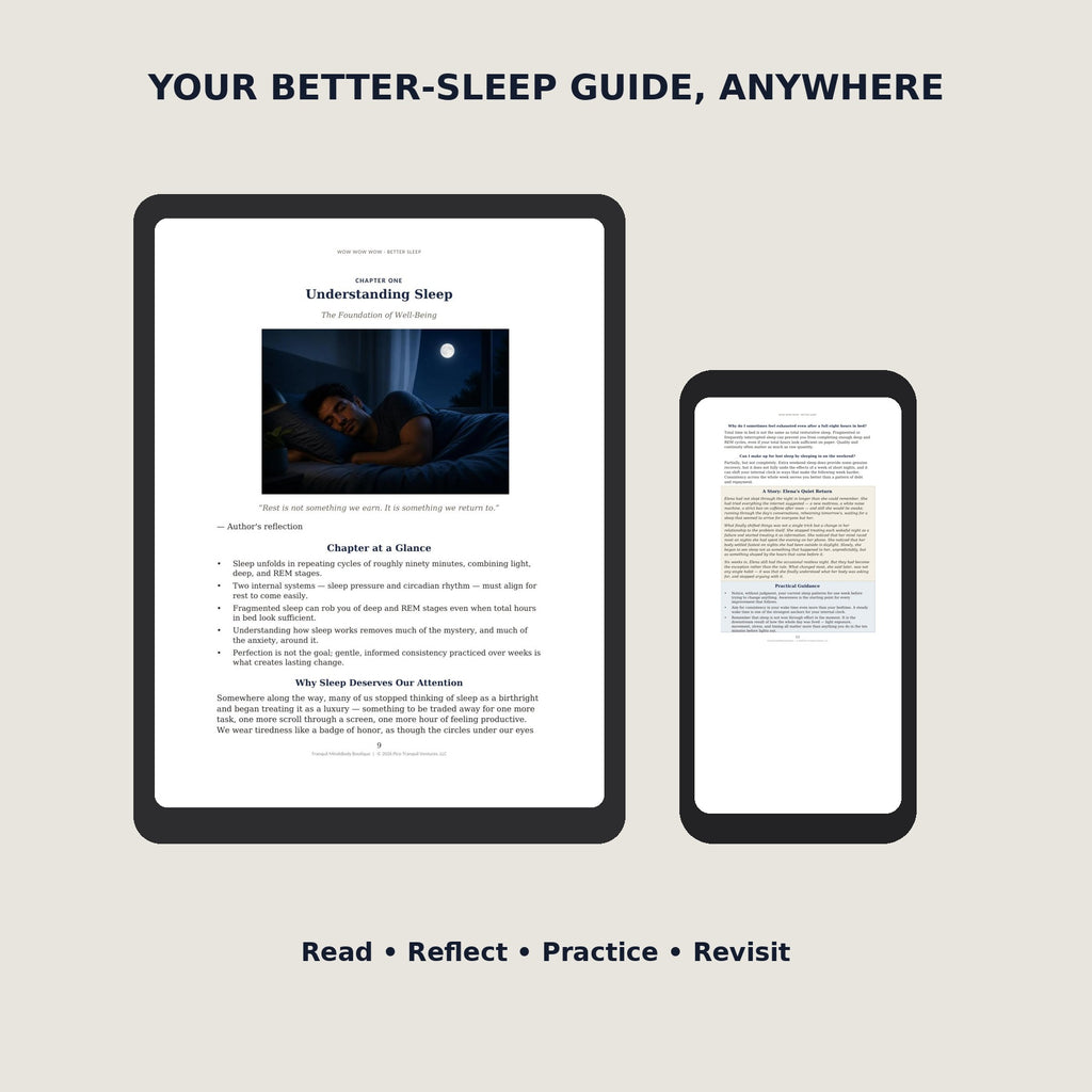 WOW WOW WOW: Better Sleep