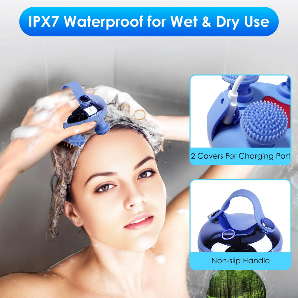 Masseur de tête électrique RelaxScalp pour une relaxation et un confort profonds