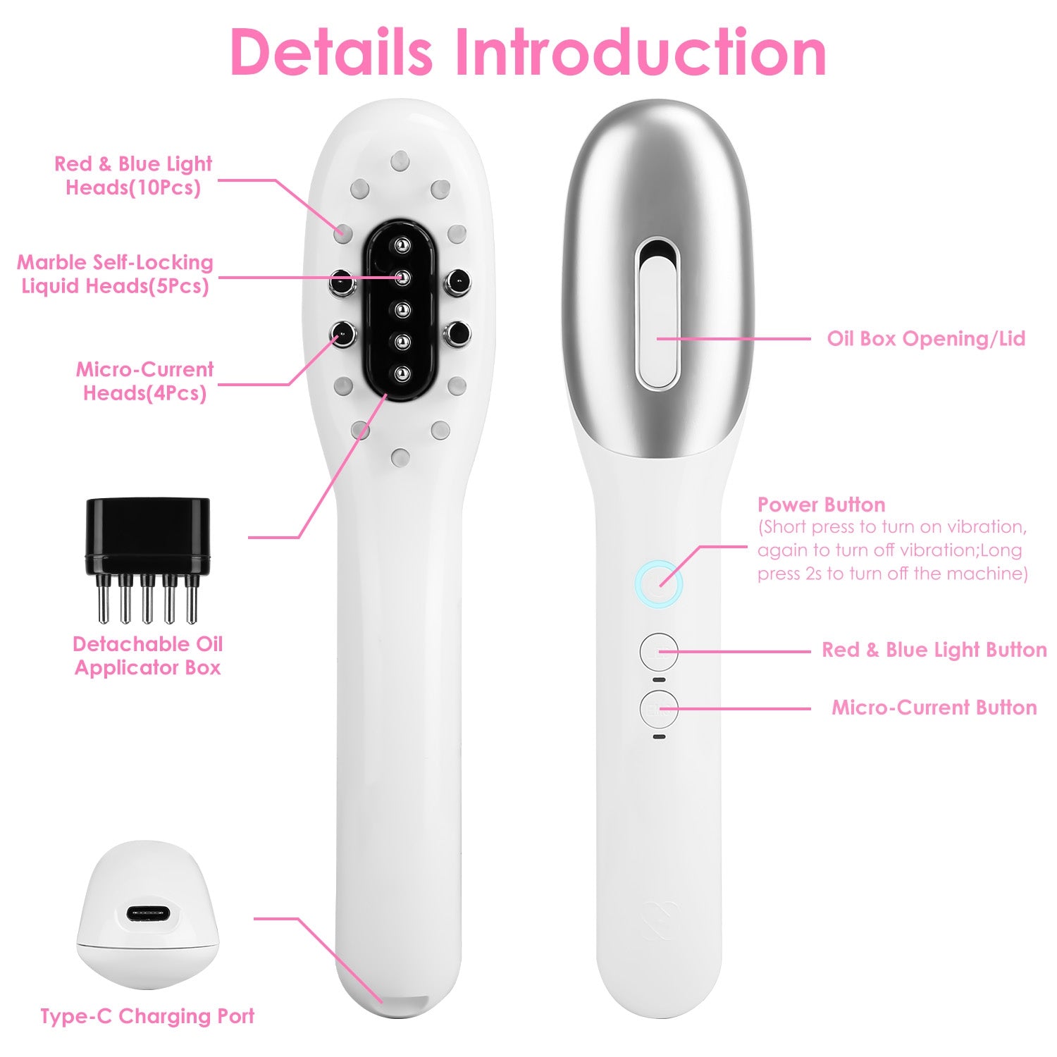 Electric Scalp Therapy Comb