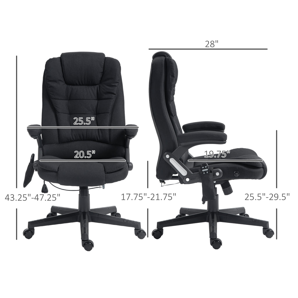 Heated Vibrating Desk Chair