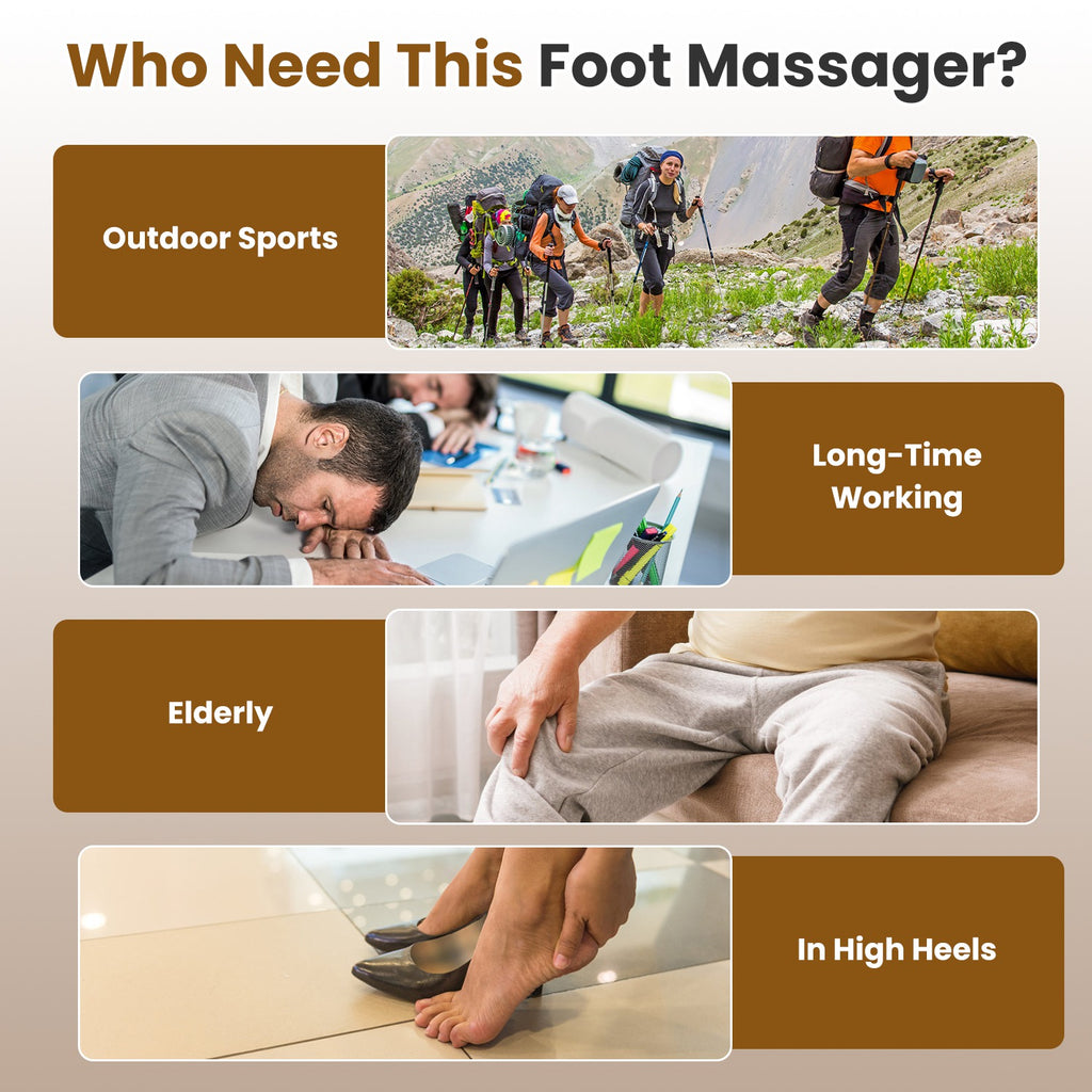 RelaxStep EMS Foot Massager For Circulation And Pain Relief