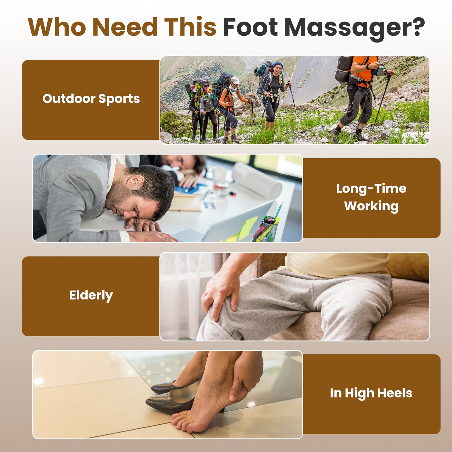 RelaxStep EMS Foot Massager For Circulation And Pain Relief