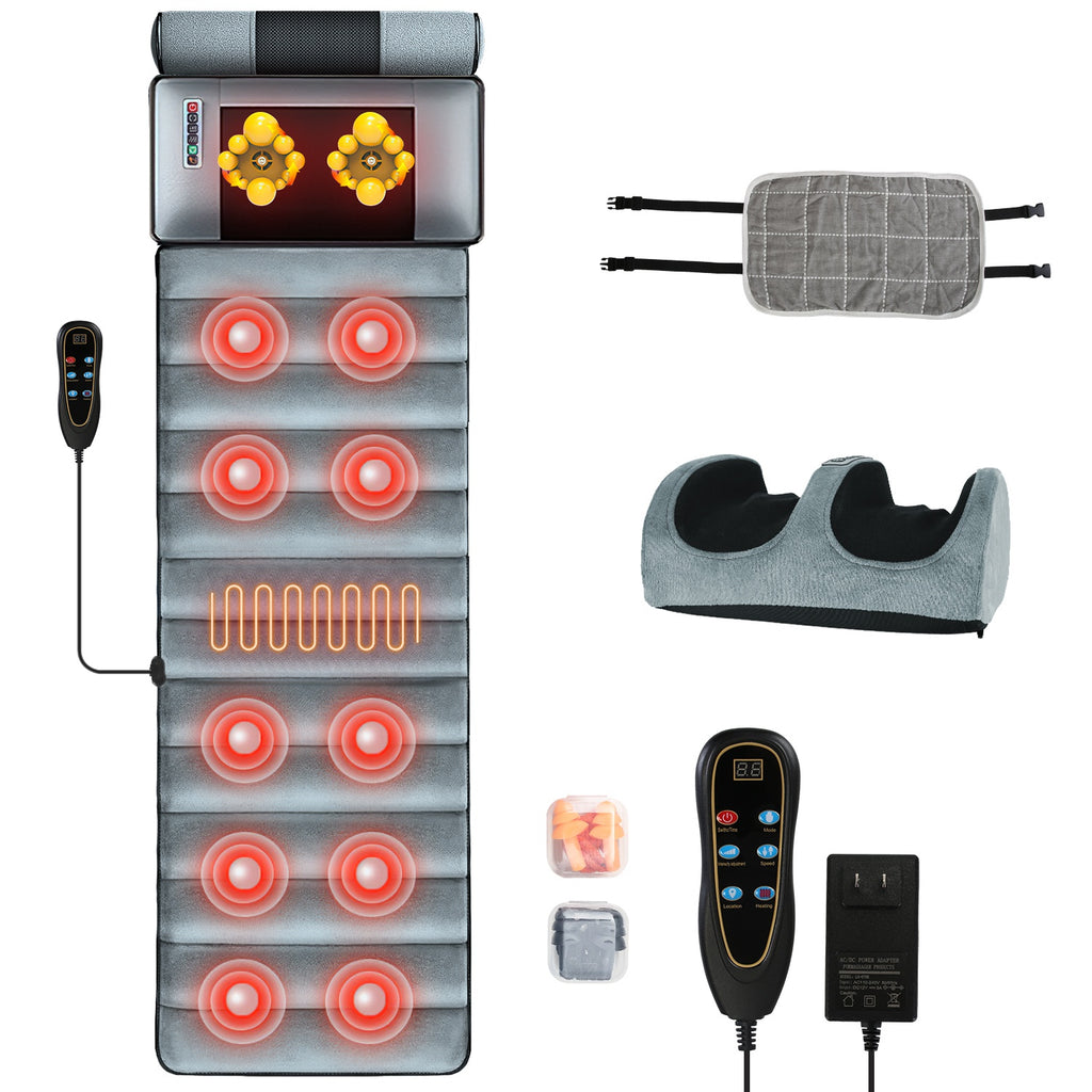 Esterilla de masaje eléctrica FullBody Relax para una comodidad total del cuerpo.