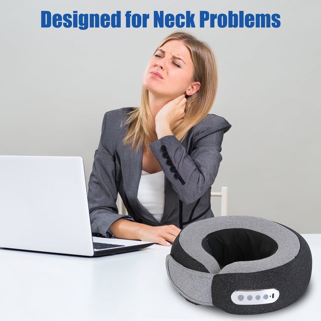Heated Neck Massage Pillow