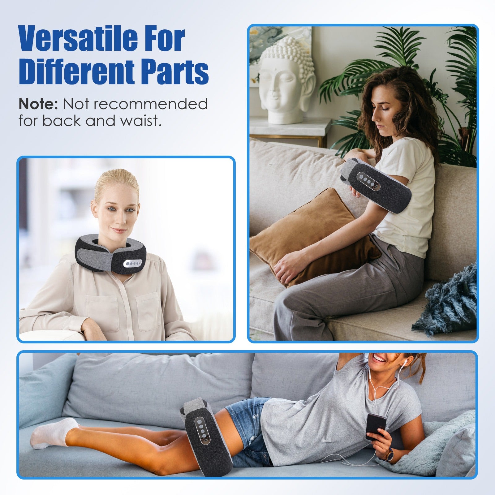 Heated Neck Massage Pillow
