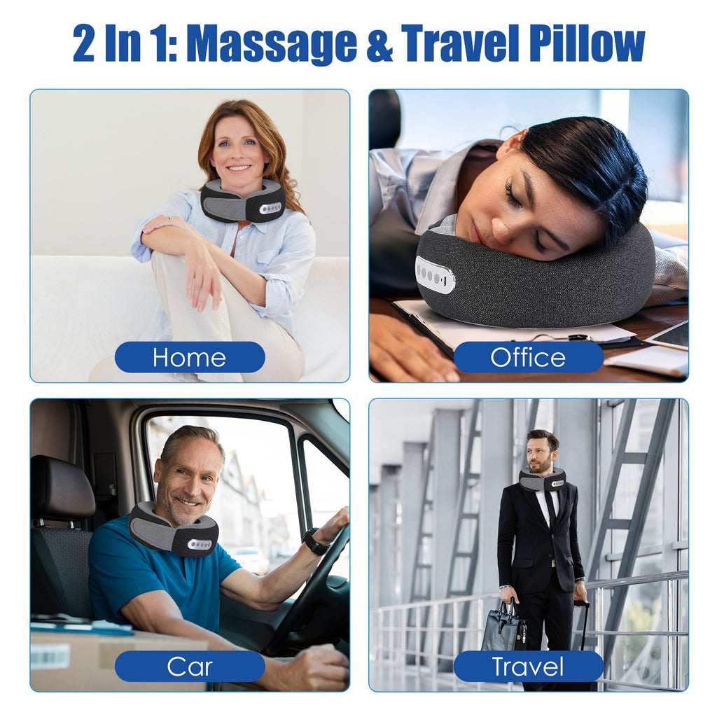 Heated Neck Massage Pillow