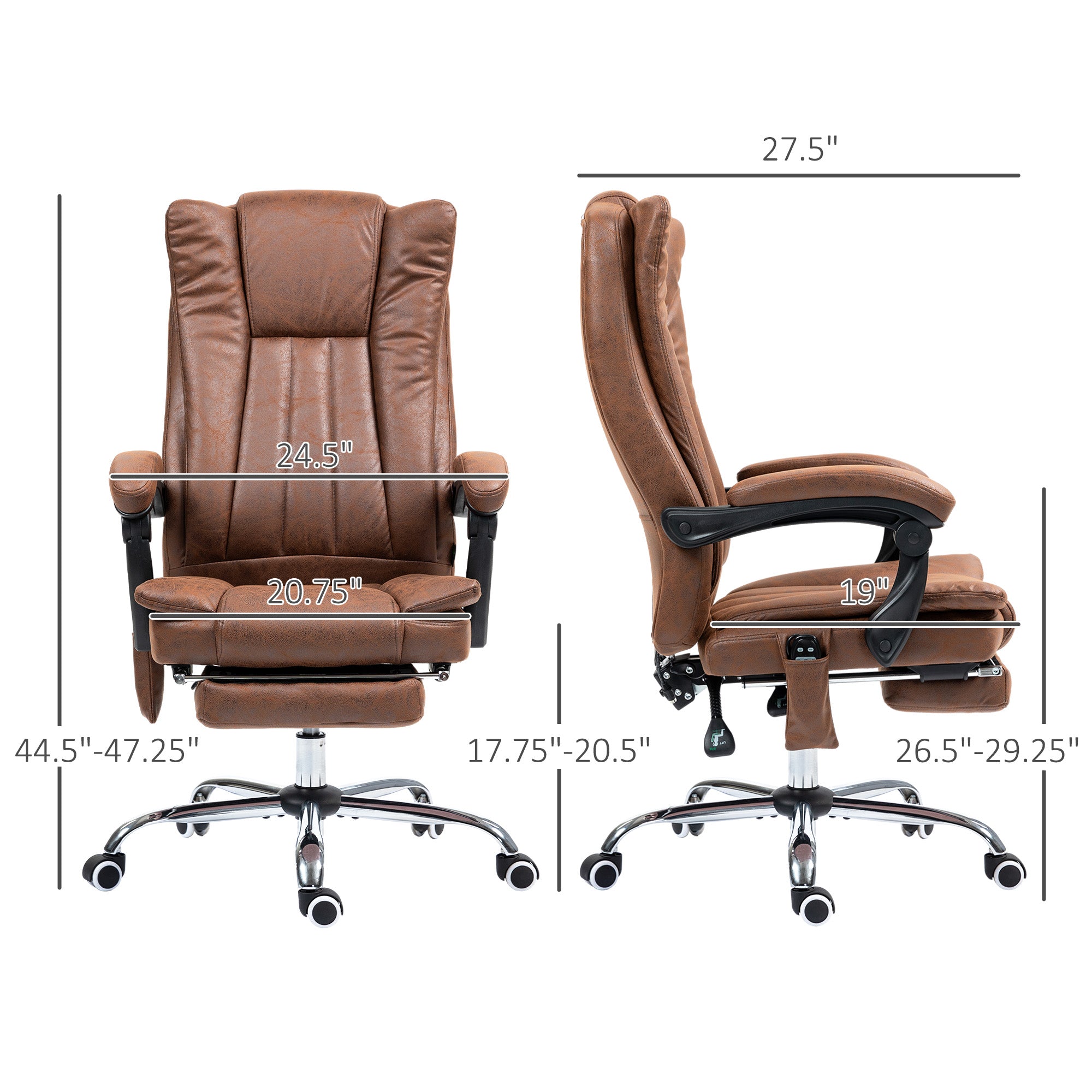 Heated Massage Office Chair