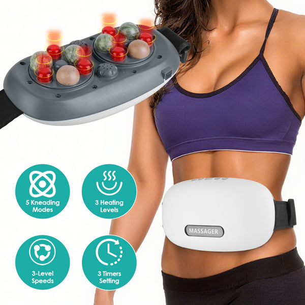Soothing Heat Belly Massager For Period And Bloating Relief