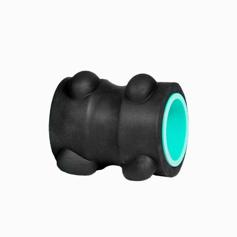 Masajeador con terapia de presión en el pulgar para alivio instantáneo del dolor de cuello y cabeza.