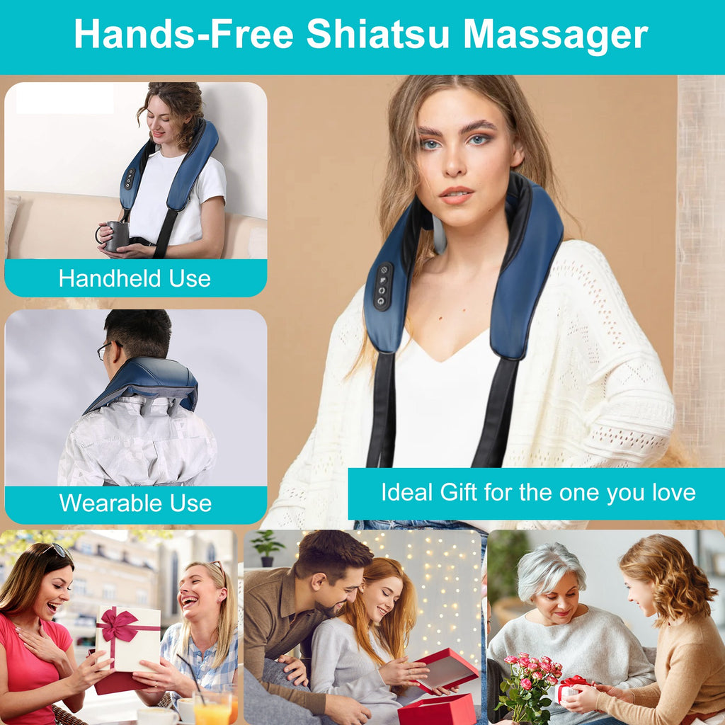Heat Therapy Massage Pillow