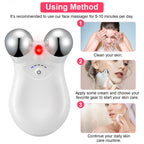 Appareil de massage facial à microcourants GlowLift pour raffermir et lifter la peau