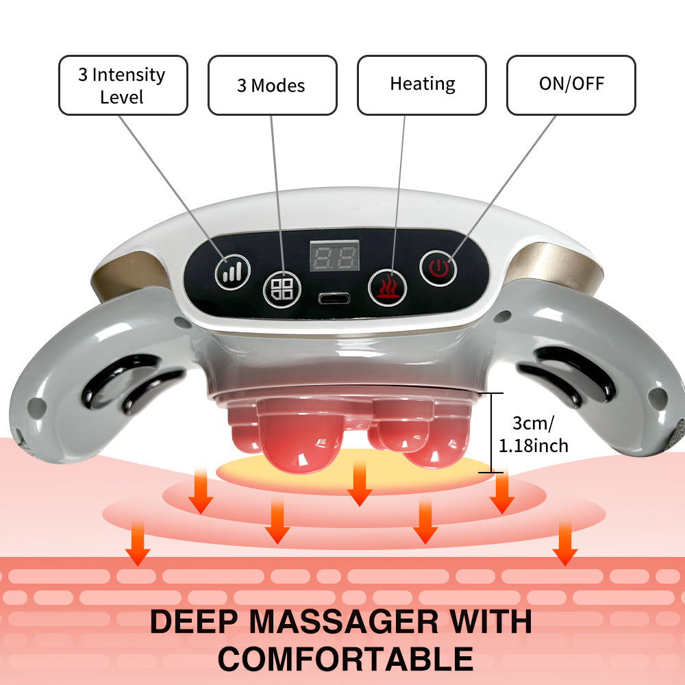 BodyEase Abdominal Massager For Waist Back And Legs Relief