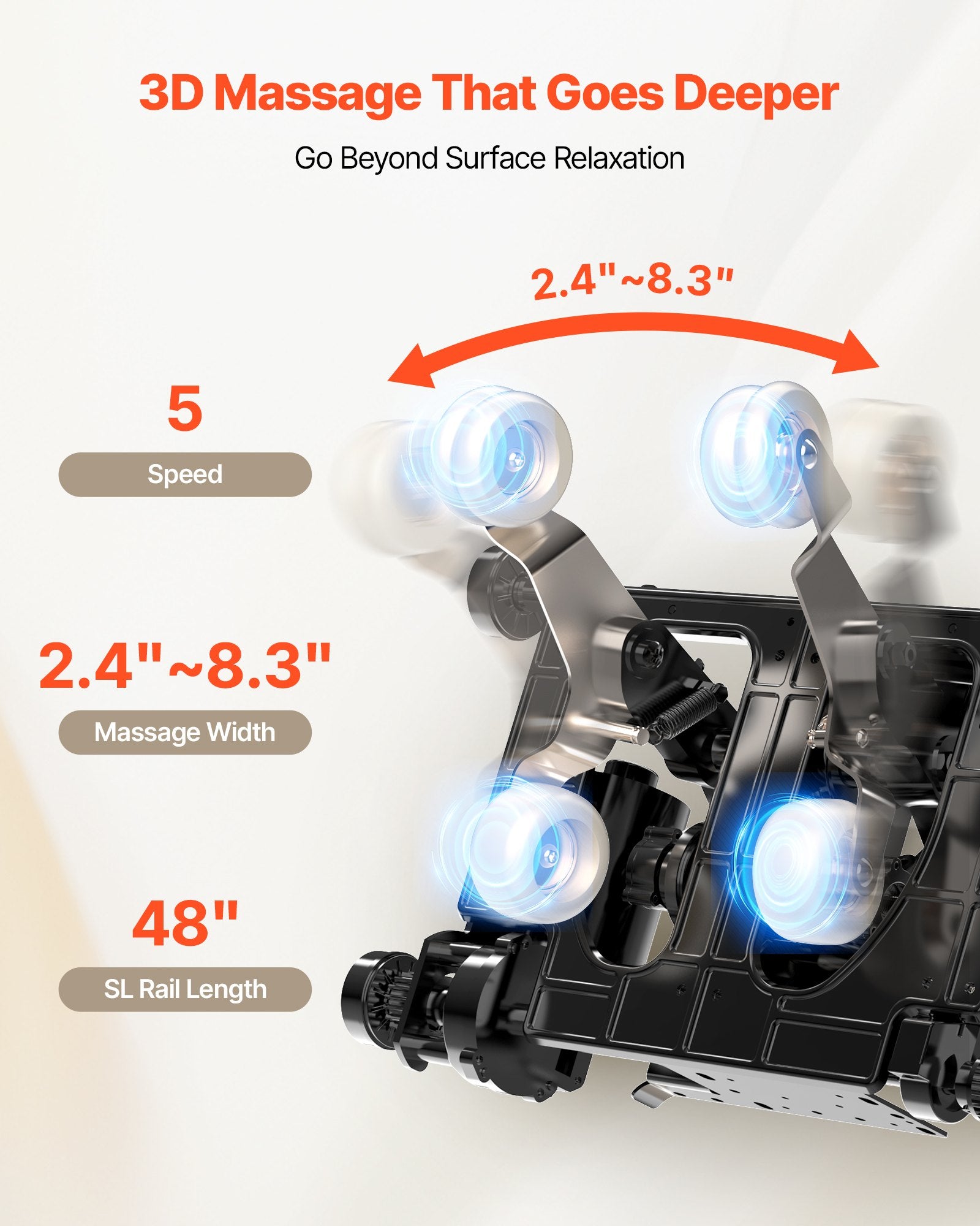 3D Zero Gravity Massage Chair