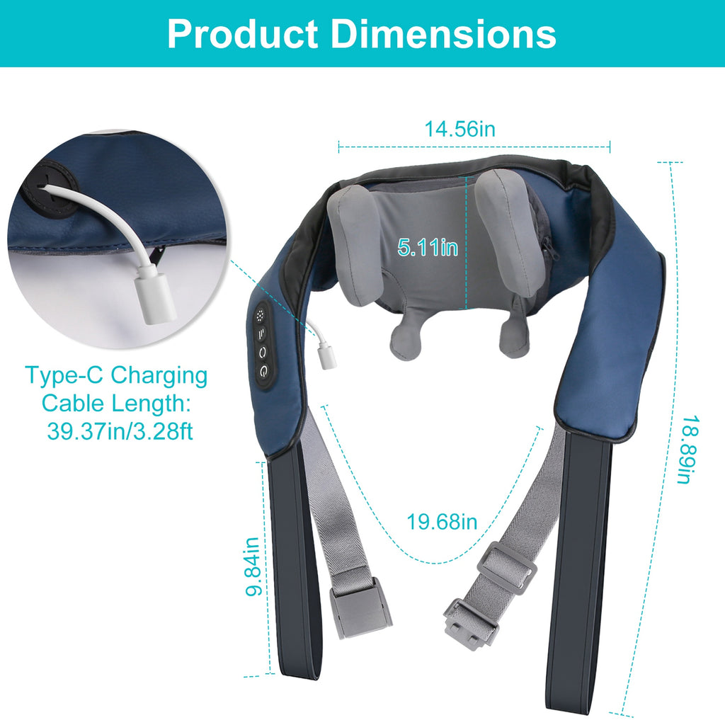 Heat Therapy Massage Pillow