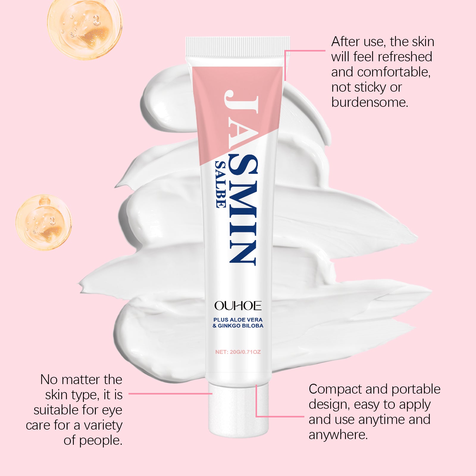 CalmGlow Eye Cream
