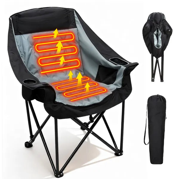 Heated Camping Lounge Chair