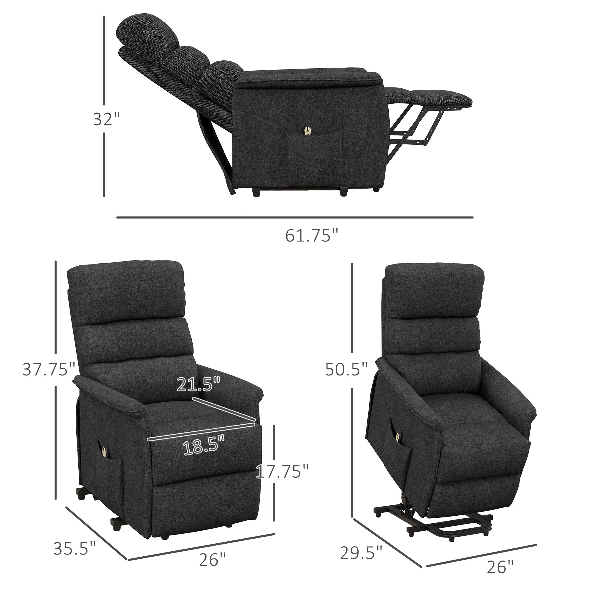 Electric Lift Recliner Chair