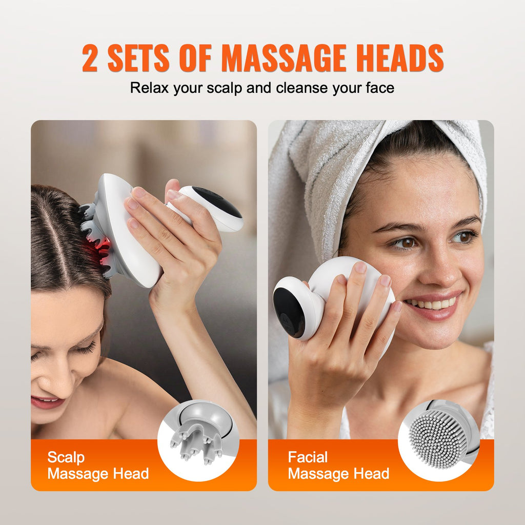 Masseur de tête électrique RelaxScalp pour soulager le stress et procurer du confort