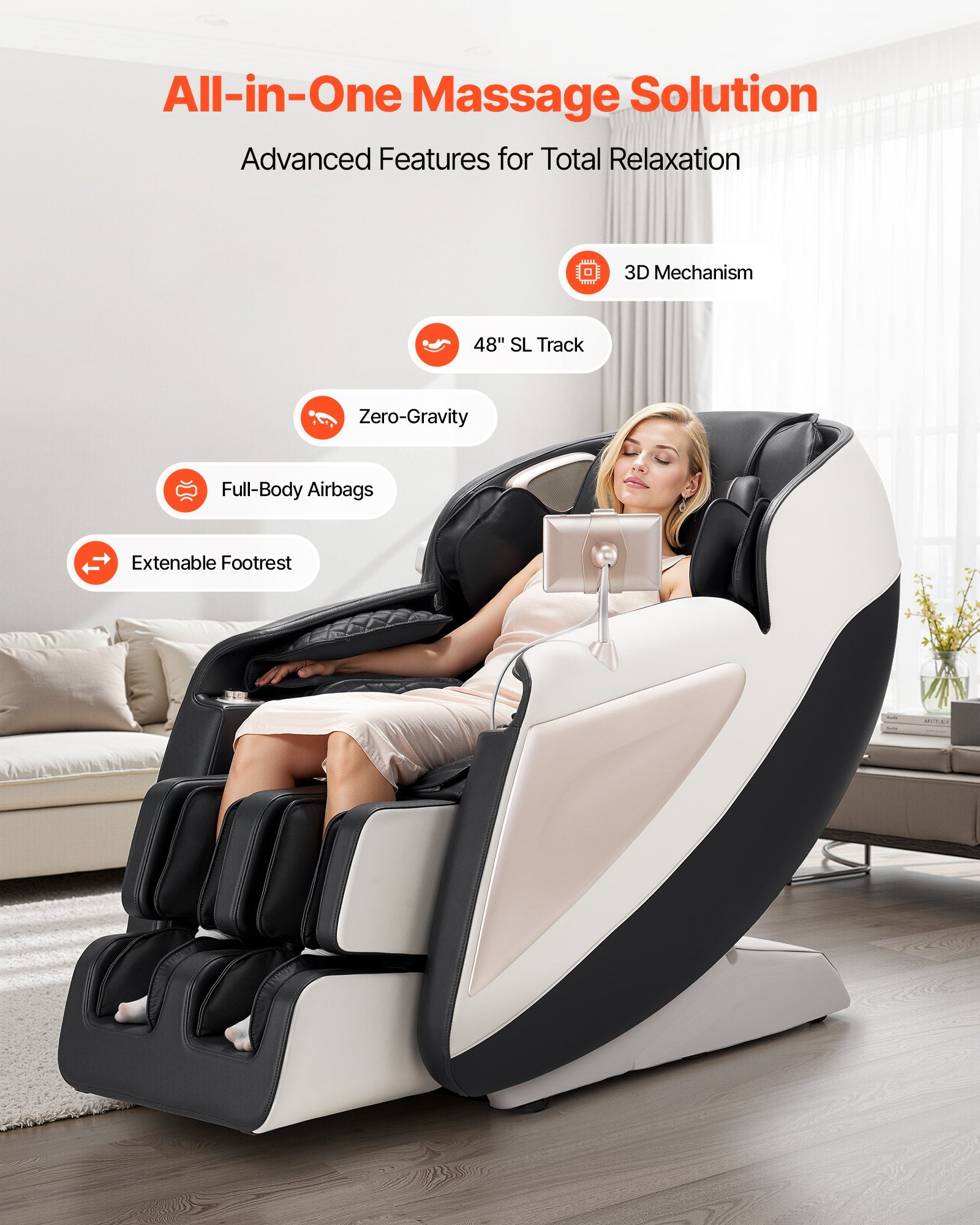 3D Zero Gravity Massage Chair