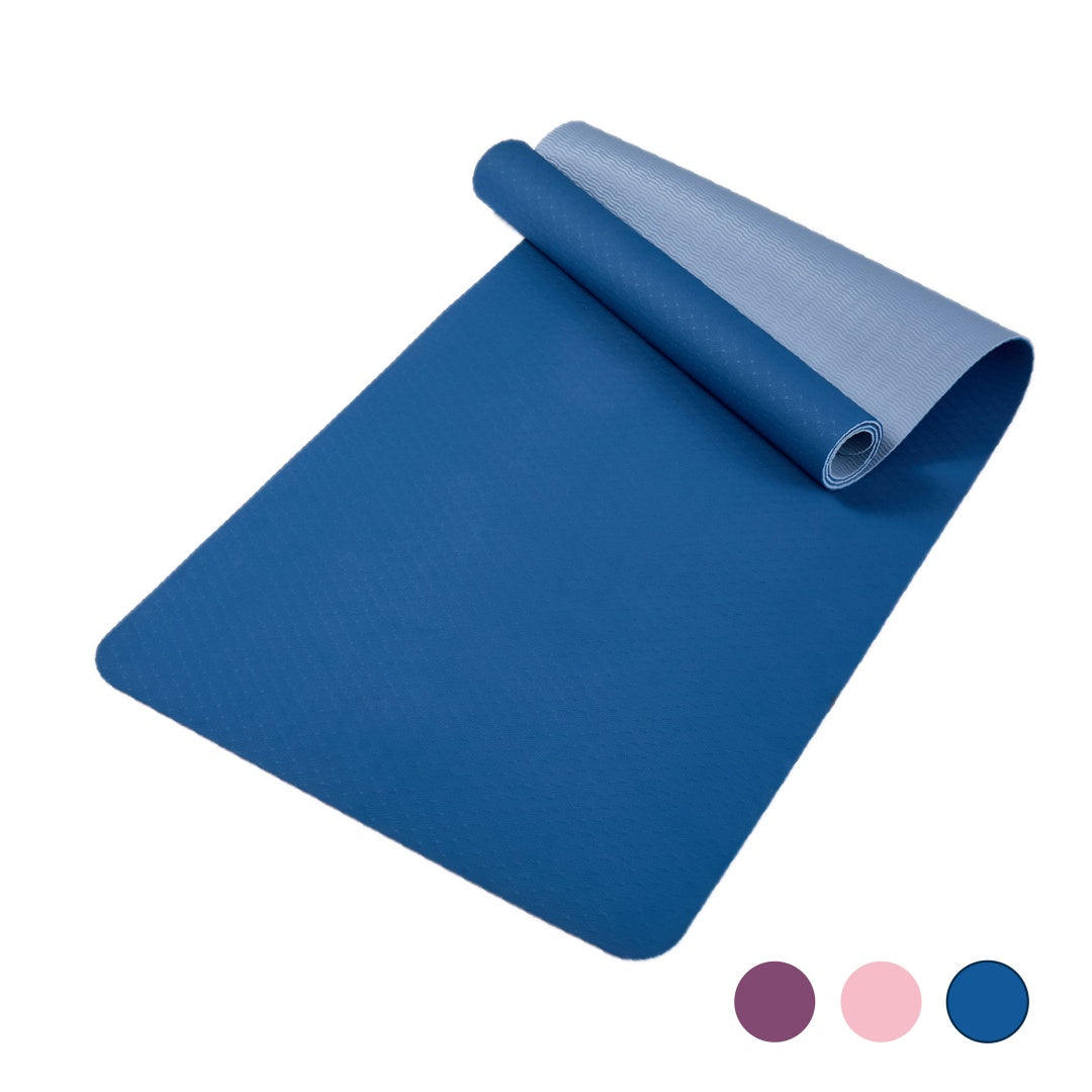 FlexFlow Non-Slip Yoga Mat For Yoga Pilates And Fitness
