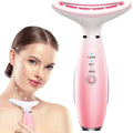 Masajeador facial y de cuello GlowLift para reafirmar la piel.