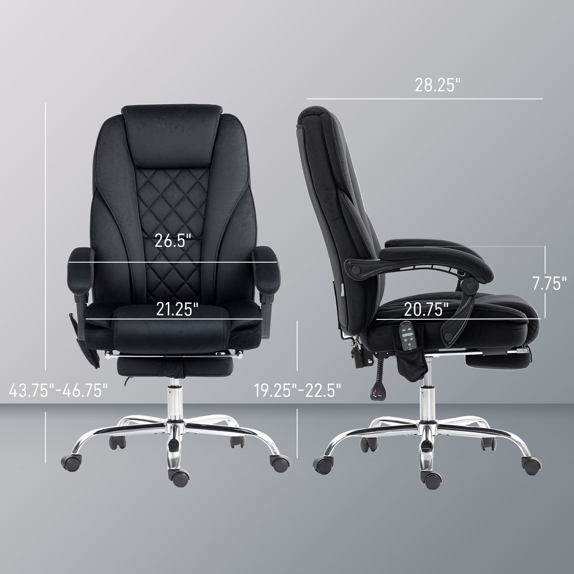 Reclining Heated Desk Chair