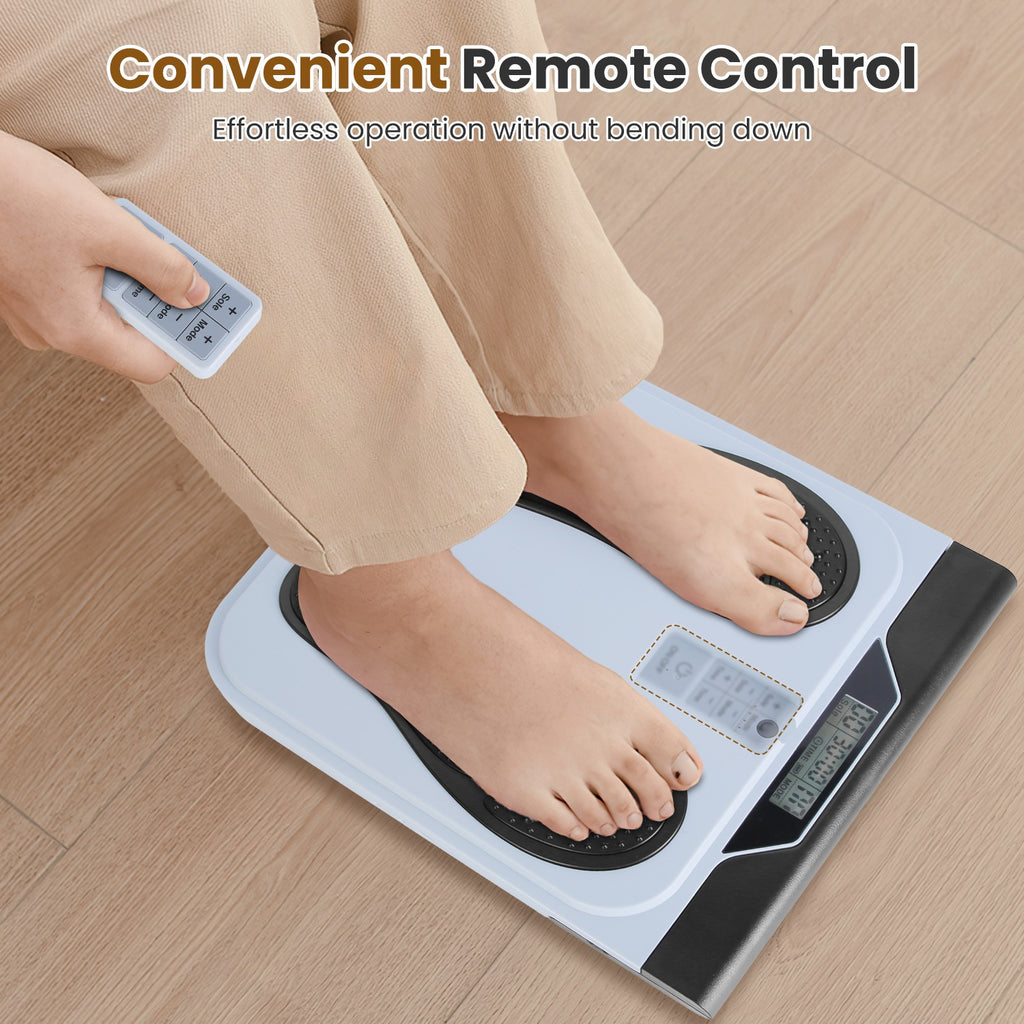 RelaxStep EMS Foot Massager For Circulation And Pain Relief