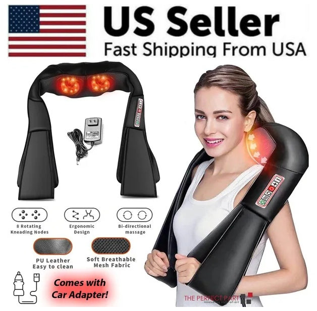 Appareil de massage Shiatsu DeepRelief pour la nuque et le dos, pour la relaxation musculaire