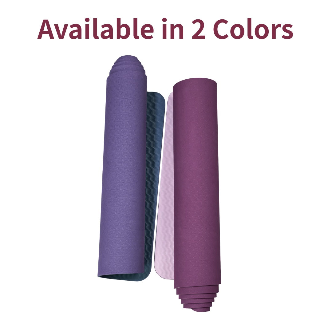 Esterilla de yoga antideslizante FlexFlow para fitness y entrenamientos en casa.