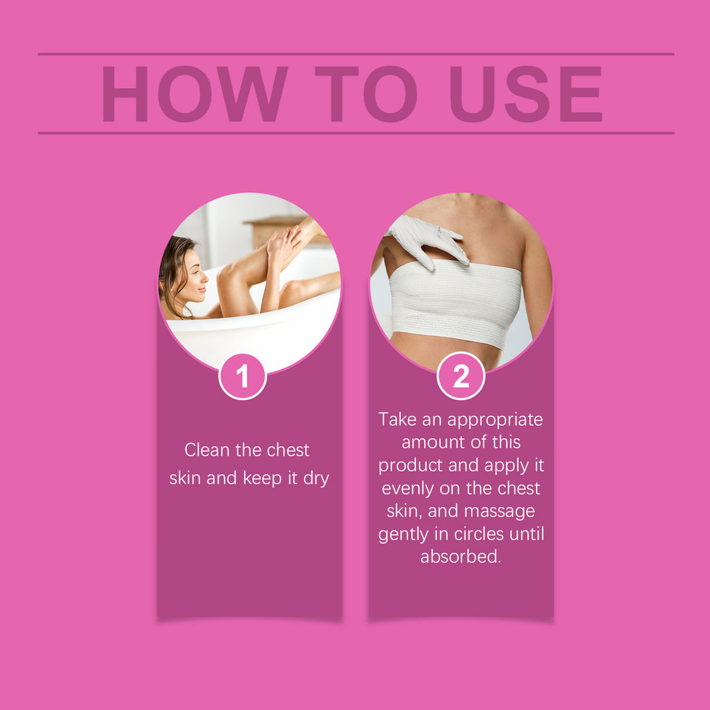 Crema de masaje para senos SilkGlow para una piel suave, nutrida y hermosa.