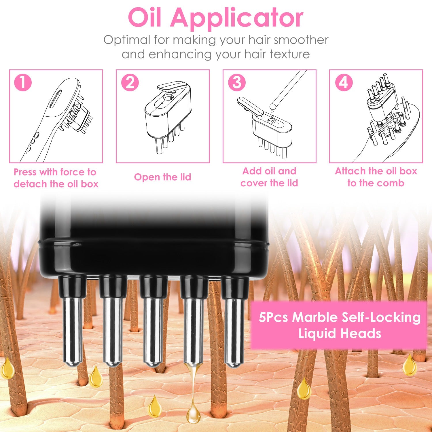 Electric Scalp Therapy Comb