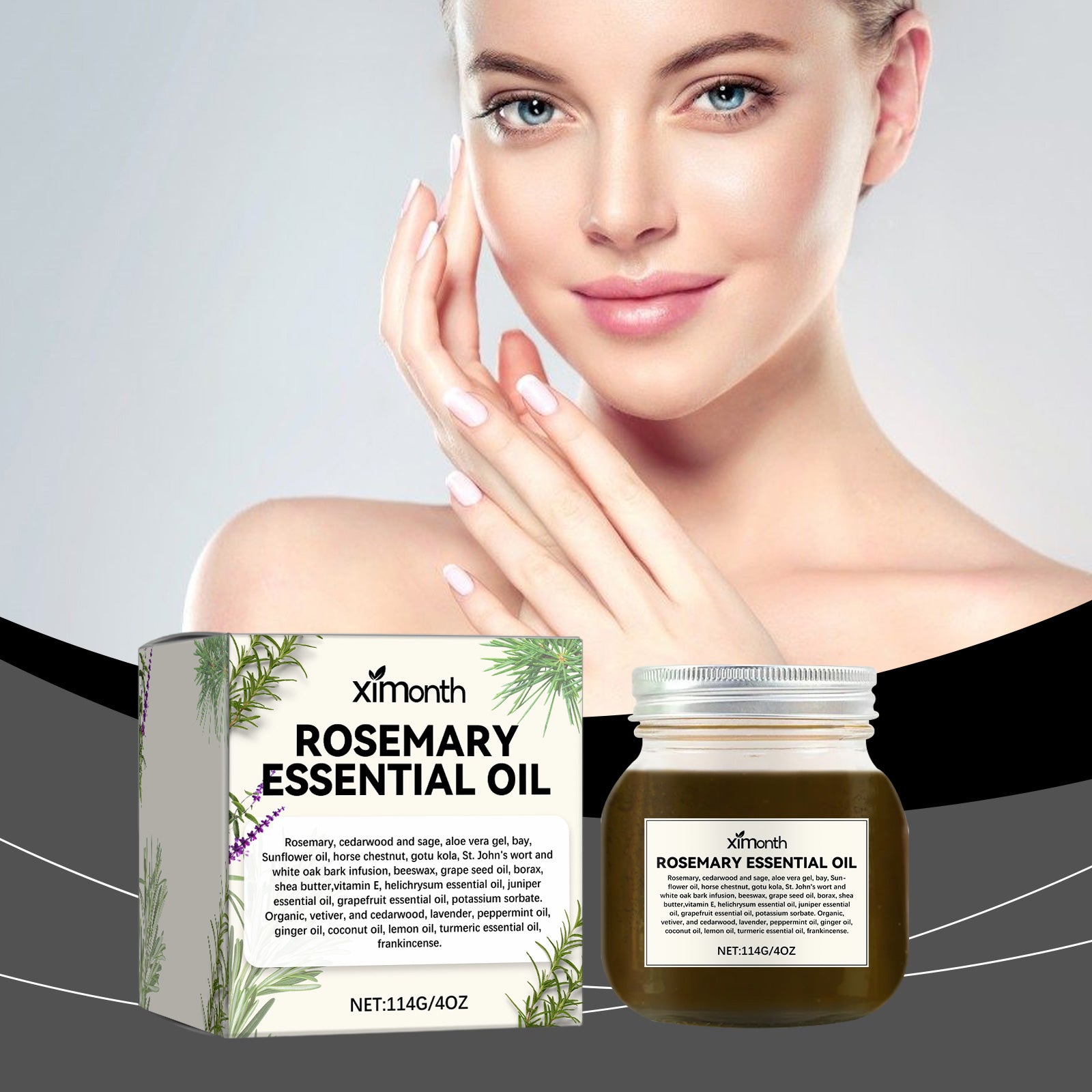 PureRosemary Massage Oil