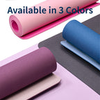 Esterilla de yoga antideslizante FlexFlow para yoga, pilates y fitness.