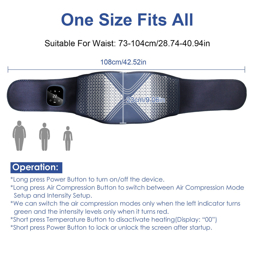 Heated Compression Back Massager