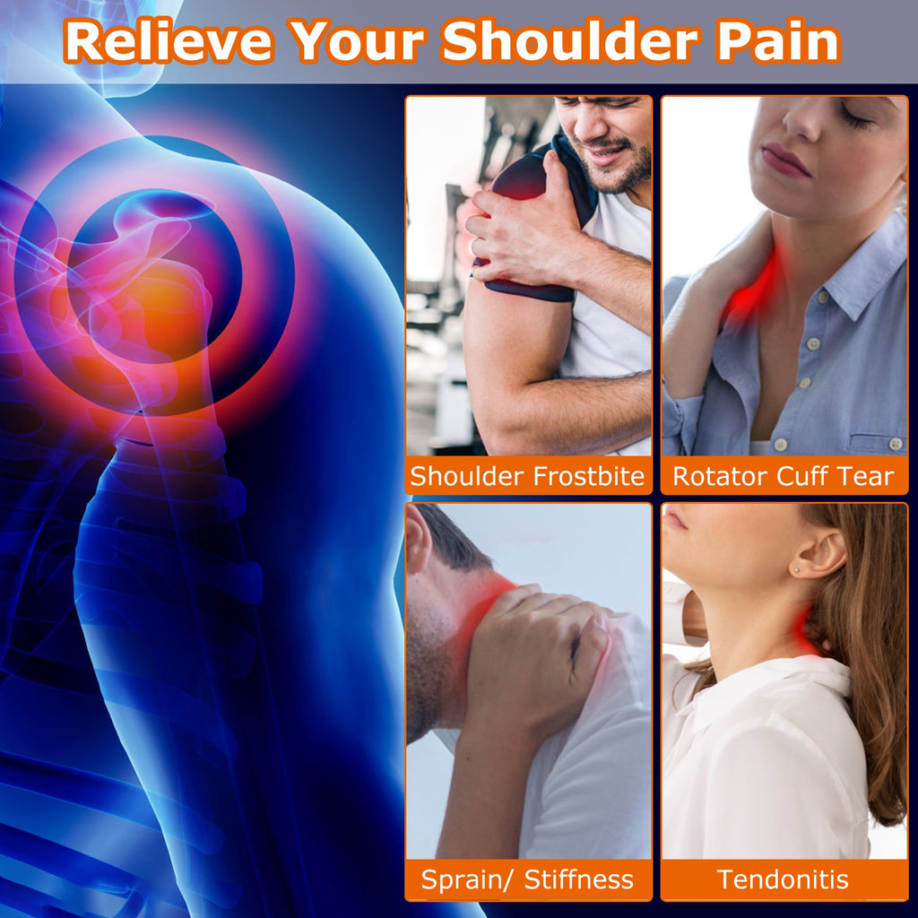 Soporte térmico para hombro ShoulderRelief para el dolor y la comodidad.