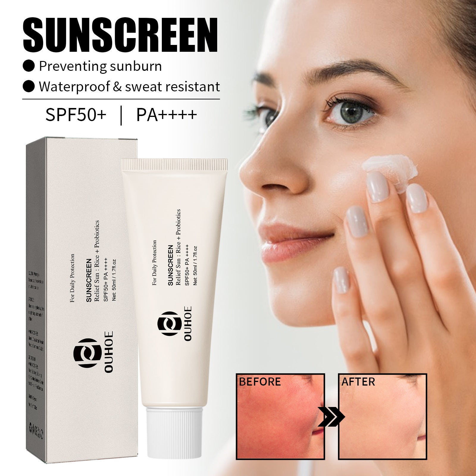 GlowShield Rice Cream