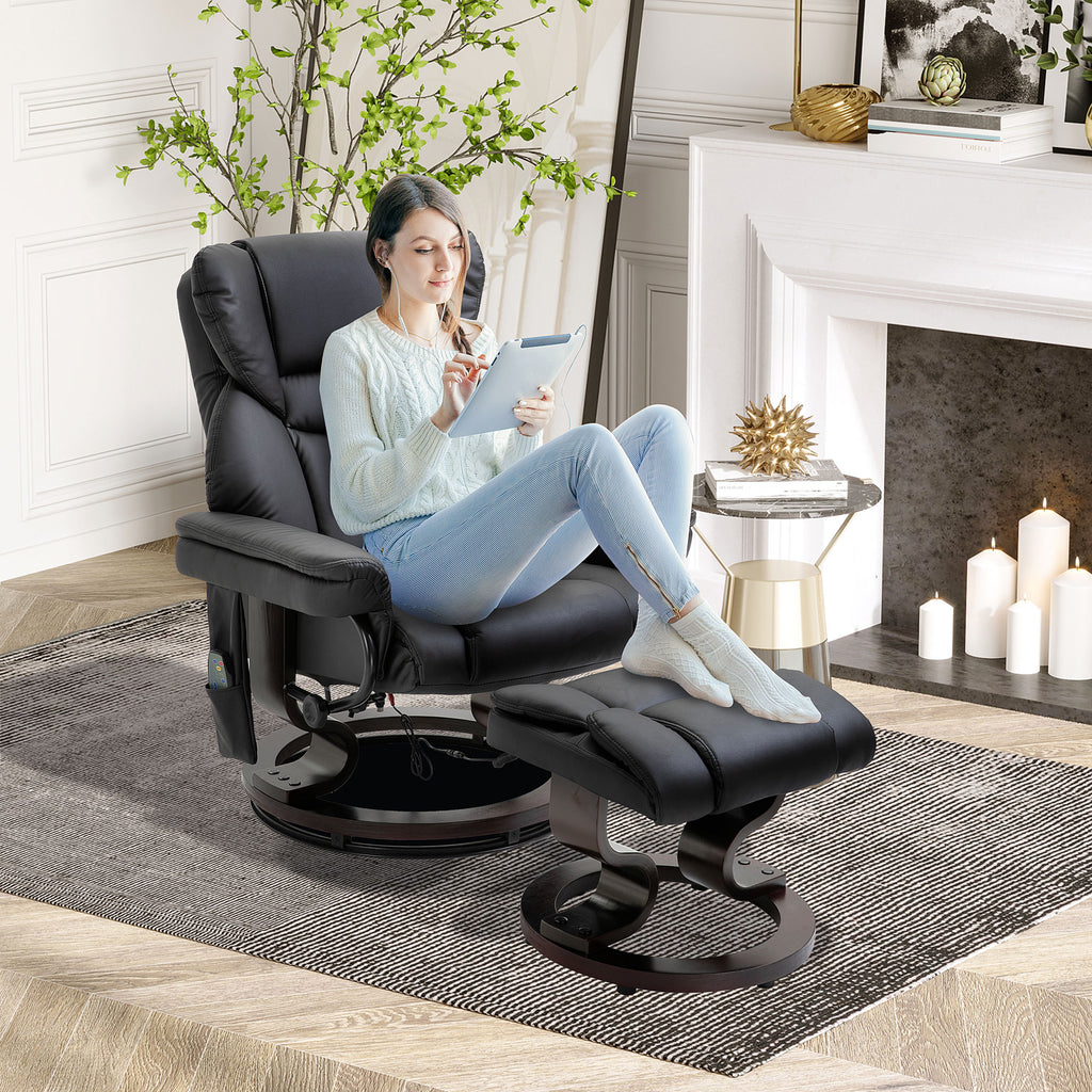 360 Swivel Massage Recliner
