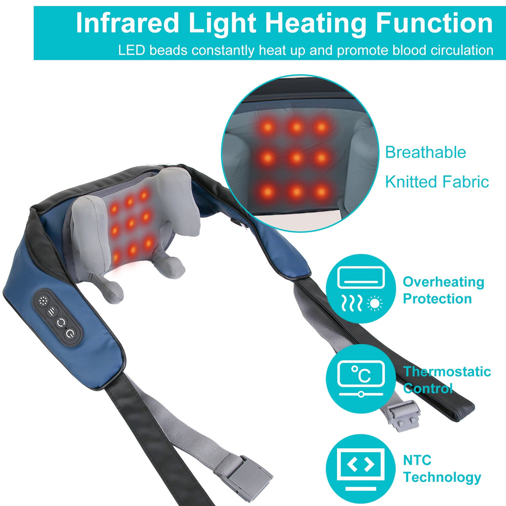 Heat Therapy Massage Pillow