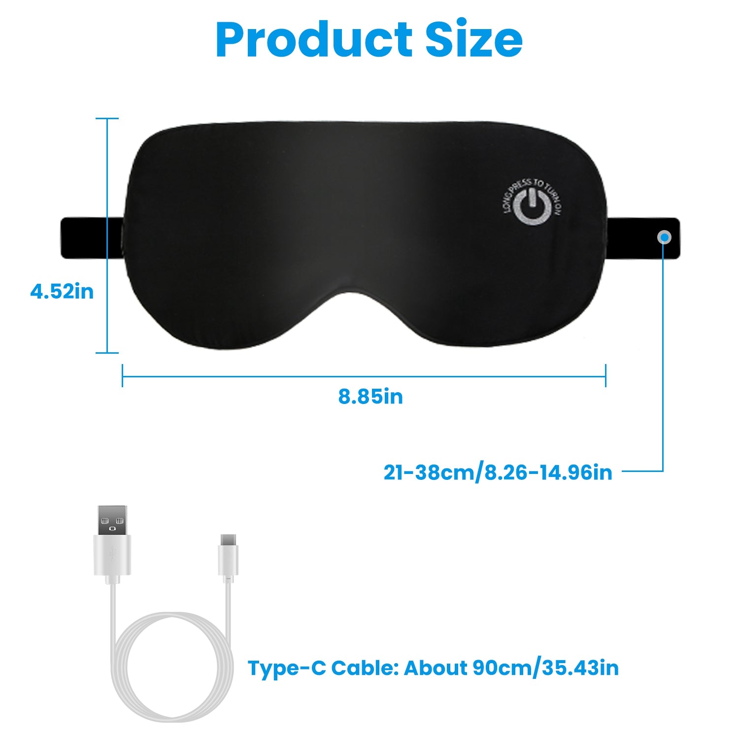 Heated Silk Eye Mask