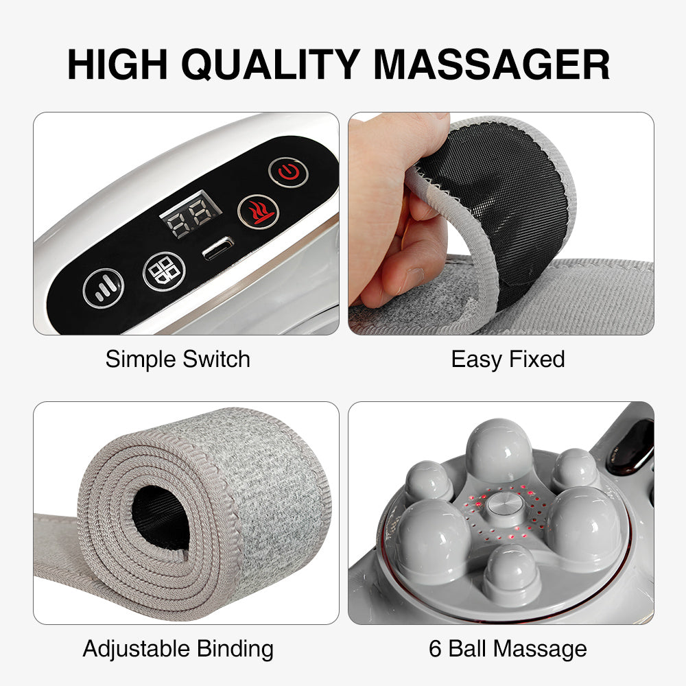 BodyEase Abdominal Massager For Waist Back And Legs Relief