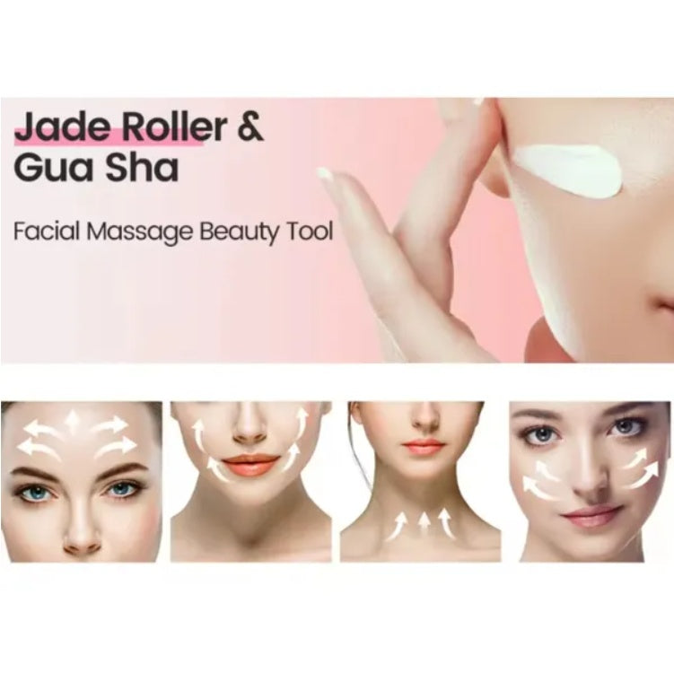 Herramienta de masaje facial GlowLift Gua Sha para reafirmar la piel.