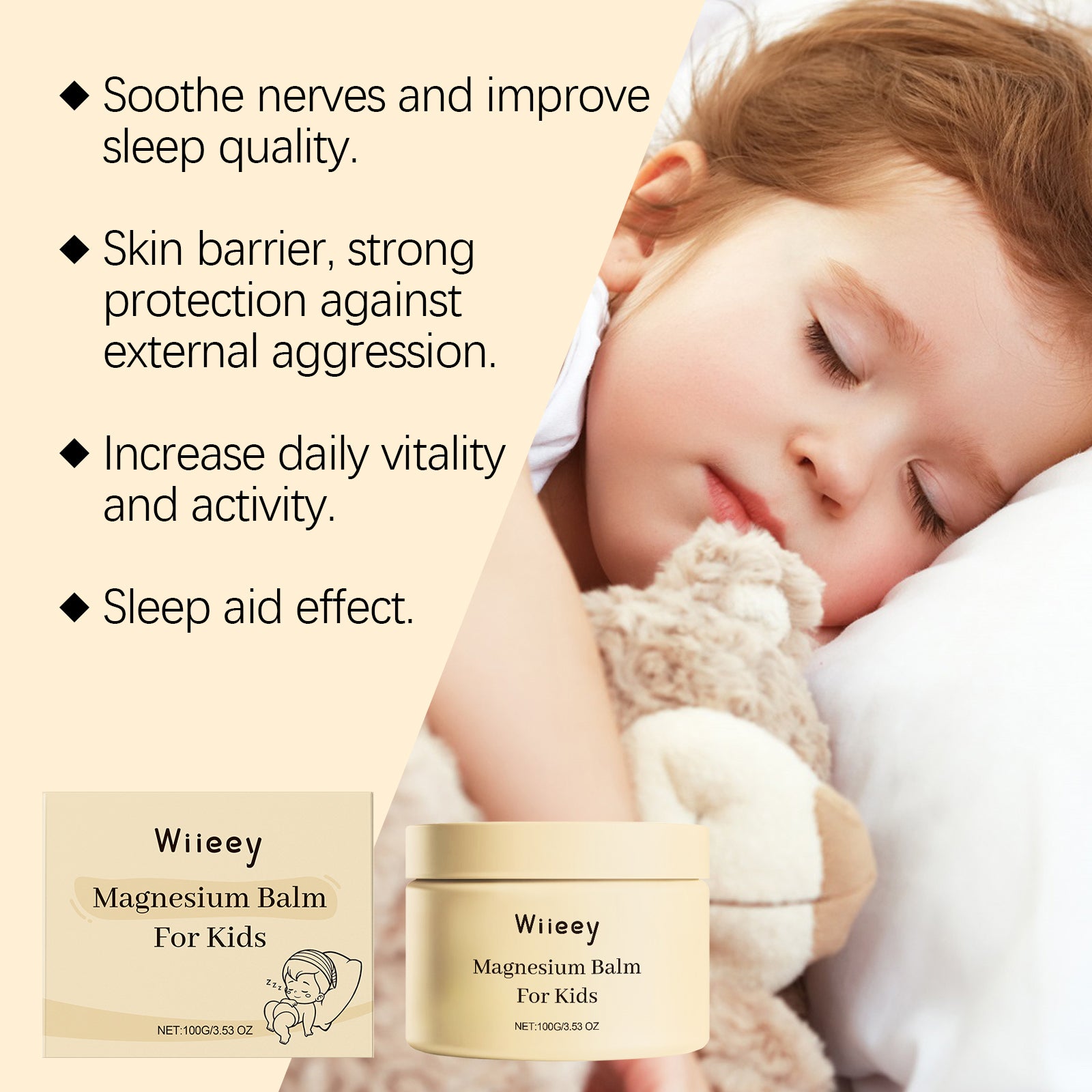 Kids Calm Magnesium Cream