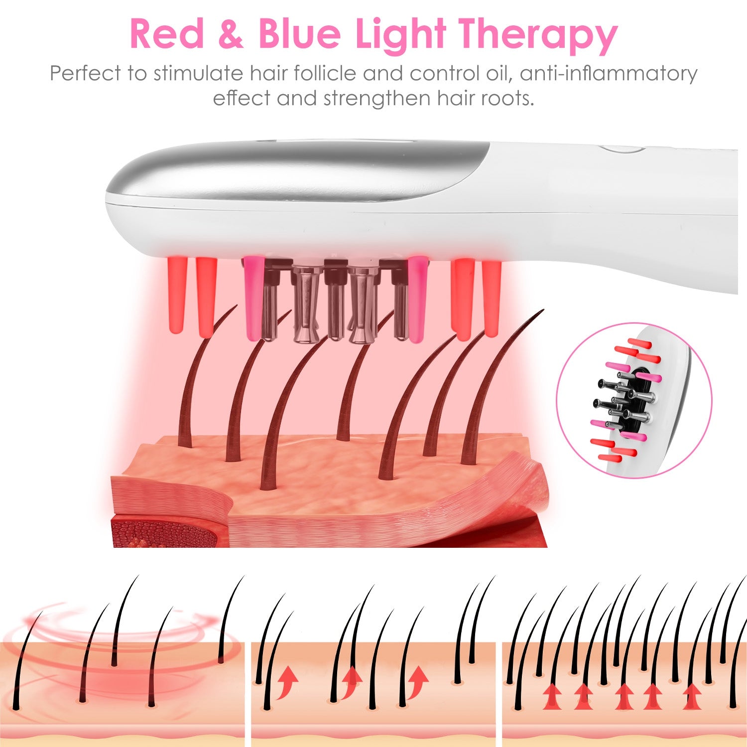 Electric Scalp Therapy Comb