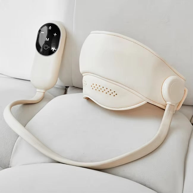 Appareil de massage chauffant pour les yeux et la tête DreamRelax pour un meilleur sommeil 