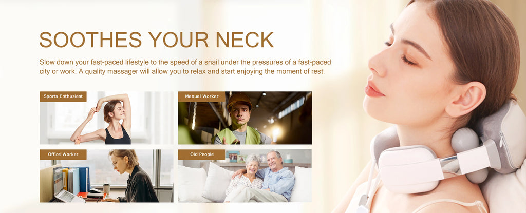Deep Kneading Neck Massager