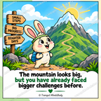 Motivation & Healing Wellness Card Pack – Cartoon Edition – 5 Digital Cards