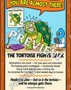 The Tortoise Fights Back – 11x14 inch size preview