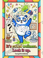 It’s Called Wellness. Look It Up. – 18x24 inch size preview