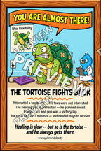 The Tortoise Fights Back – 4x6 inch size preview